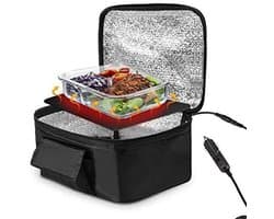 Dailygoods - Mini Auto Magnetron - Draagbare Lunchbox - Voor Chauffeurs en Reizigers - 12V Magnetron - Snel Verwarmen - Ideaal voor Werknemers