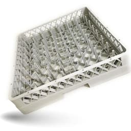 Vaatwasser mand - Borden glazen - Horeca afwas - 64 vakken - 50x50 cm - Grijs — thumbnail 1