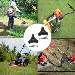 2 Stuks Grasmaaier Greep Set met Vleugelmoere en Schroefbouten - Universele Handgreep en Reserveonderdelen — thumbnail 4