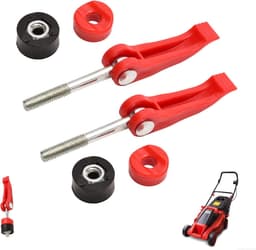 SnelShoppen - 2 Stuks Universele Grasmaaier Handgreep - Hoogwaardige Handvatten met Wing Nut en Bouten voor Grasmaaiers - Ideaal voor Tuin en Professi — thumbnail 1
