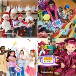 SnelShoppen - Kinder Tablet 7 Inch - Android Kindertablet met Hoes - 2 GB RAM + 32 GB Opslag - Kindbeveiliging en GMS Gecertificeerd - Dual WiFi en Ca — thumbnail 4