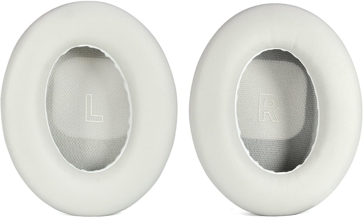 Vervangende oorkussens voor Bose QuietComfort Ultra - Oorkussens voor koptelefoon - Ear pads headphones - wit — afbeelding 1