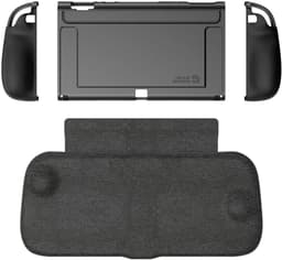 JSAUX EveryDay Case voor Nintendo Switch 2 - Afneembare Magnetische Travel Cover - Ergonomische Grip - Dock Compatible - Zwart - PC0123C — thumbnail 5