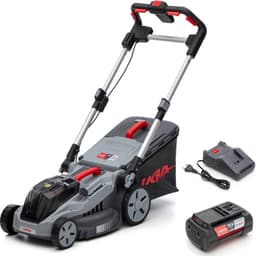IKRA Bosch 36 V 3-in-1 accu-grasmaaier IB-LM 38 met mulchfunctie, voor gazons tot circa 400 m² – inclusief 36V accu (4,0 Ah) en oplader — thumbnail 1