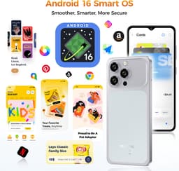 OUKITEL C17 Smartphones 4G-Android16-12 RAM-32 ROM/1TB-6.52 inch HD-5000mAh-13MP camera — thumbnail 2