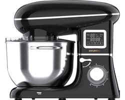 HYUNDAI - Succes Cake Keukenmachine - 1400 W - 5,5 Liter - 6 Snelheden - Zwart