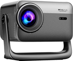 Blackview PV1000 Max Beamer - 18000 Lumens-1080P FHD-4K Decodering-Dolby Audio-VIDAA OS-360° Gimbal- Netflix YouTube Disney+- Thuiscinema Buiten-Spelmodus-TOF Autofocus+Blackview AirBuds 300- Wit — thumbnail 2
