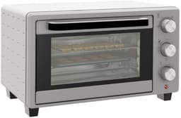 Mini Oven - Tafeloven - Koken en Bakken - Instelbare Temperatuur - 21 Liter - Zilver — thumbnail 1