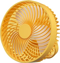 Kleine kamerluchtcirculatieventilator, 2 snelheden, verstelbare kop, tafelventilator voor bureau, nachtkastje — thumbnail 1
