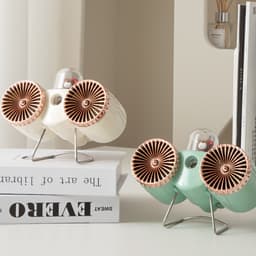 USB-bureauventilator met krachtige luchtstroom, voor thuis, kantoor en slaapkamer — thumbnail 3