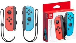 Nintendo Switch Joy-Con Controller paar - Neon Rood en Blauw - Met eenvoudig vervangbare batterij — thumbnail 3
