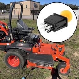 SnelShoppen - PTO Schakelaar Grasmaaier K301162300 Geschikt Voor Kubota ZG123 ZG127 Z411 Z421 Z723 2-pins 8 Terminals 9-16VDC — thumbnail 2