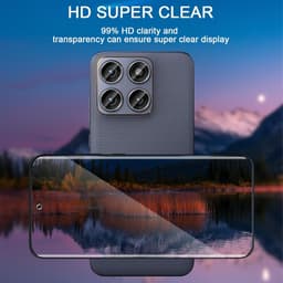 SnelShoppen - 2 + 2 stuks displaybeschermfolie voor Motorola Moto Edge 70 Fusion, TPU-hydrogel, HD, krasbestendig, eenvoudig te installeren, camerabes — thumbnail 5