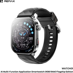 Remax WATCH31 - Smartwatch - AI - 4GB - IP68 - Bellen via bluetooth - Tarnish — thumbnail 1