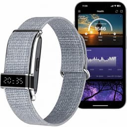 Activity Tracker - Smartwatch - Stappenteller Horloge - Bloeddrukmeter - Slaapmonitor - Hartslagmeter - APP - Heren - Dames - Geschikt voor iOS/Android - Grijs — thumbnail 1