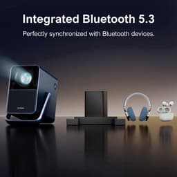 Beamer – Projector – Mini Beamer – Draagbare Beamer – Office Projector – Native Full HD 1080p – 1000 ANSI Lumen – WiFi 5.3 Draadloos — thumbnail 4