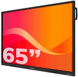 Synetech Piscis Infinity 65 inch 4K interactieve touchscreen, Android 14, 8+128GB, Speakerphone, 16x2 Watt, Microphone, anti-bacterial, EDLA, Screen extension, AI compatible NPU 6T Processor, 2x pen, OPS optional — thumbnail 1