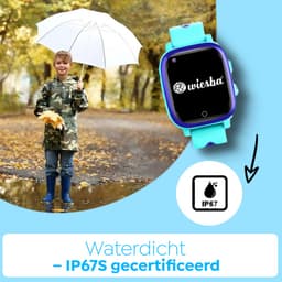 Wiesba WB15 - smartwatch kinderen - gps horloge kind - kinderhorloge bellen - gps tracker kinderhorloge - kinderhorloge met gps - kinderhorloge - Blauw — thumbnail 3