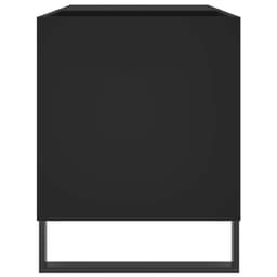 Platenspeler Meubel - LP-kast - Platenspelerkast - Draaitafelstandaard - Platenspelerstandaard - Vintage Displayplank - Zwart — thumbnail 5