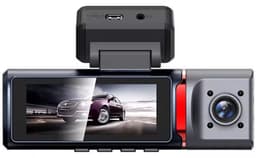 Dashcam 4K, 3.16 Inch 3-Lens WiFi GPS – Voor-, Achter- & Binnenopname – Nachtzicht, Parkeerbewaking, G-Sensor – Full HD Video Recorder voor Taxi & Personenau — thumbnail 3