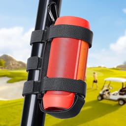 Audioband - Universele band voor Bluetooth-luidspreker - Bevestigingsbeugel voor audio op de fiets - Multifunctioneel en verstelbaar voor aanpassing aan verschillende scènes - Stevig en valt niet af — thumbnail 4
