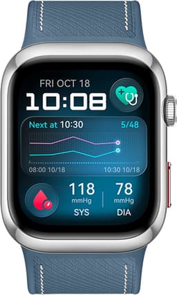 HUAWEI WATCH D2 Blue - Luca-B29 Smartwatch met gecertificeerde bloeddrukmeter | ECG | Compatibel met iOS en Android - Blue — thumbnail 1