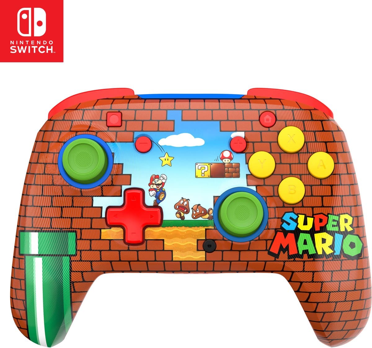 Turtle Beach Rematch Advanced - Bedrade/Draadloze Controller - Nintendo Switch/Nintendo Switch 2 - Super Mario — afbeelding 1