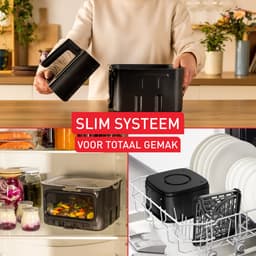 Tefal Easy Fry Smart & Silence XXL EY876D - Stille Airfryer XXL 7L - 1700W - 43 dB - Smart Assist 55+ Programma's - 68% Sneller - Voor 8 Personen — thumbnail 2