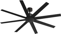 CREATE - Stille plafondventilator van 40W verkrijgbaar in meerdere maten - Zwart - Ø165cm - Geen licht - WIND INDUSTRIAL — thumbnail 1