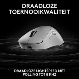 Logitech G Pro X Superlight 2 DEX - Draadloze Gaming Muis - Lightspeed - Wit — thumbnail 5
