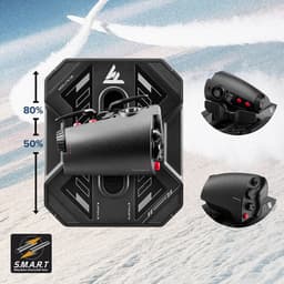 Thrustmaster Sol-R 4 HOTAS – Flight Simulator & Space Sim Set – Joystick & Throttle voor PC – 58 Actieknoppen – H.E.A.R.T. Technologie – Compatibel met Star Citizen, Elite Dangerous & MSFS — thumbnail 2