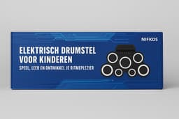 Premium Elektrische Drumstel - Inclusief Drumstokken En Oordopjes - Drumstel voor kinderen - Drumpad - Drumstel Elektronisch - Kinder Drumstel - Nifkos — thumbnail 4