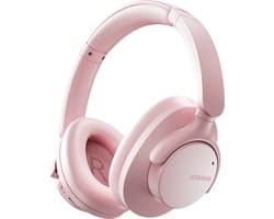 Urbanista Valencia Draadloze Koptelefoon Over-Ear – Active Noise Cancelling – 50u Batterijduur – Roze