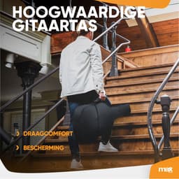 Elektrische gitaar met gitaar versterker - MAX Gigkit - 4/4 - Perfect voor beginners - incl. gitaar stemapparaat, gitaartas en plectrum - Zwart — thumbnail 5