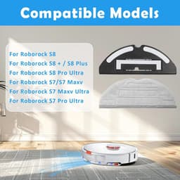 Geschikt voor Roborock S8/S8+/S8 Pro Ultra/S7/S7 Maxv/S7 Maxv Ultra/S7 Ultra/S7 Pro, Roborock S7 dweilhouder accessoire, Roborock S7 doekjeshouder accessoire — thumbnail 2