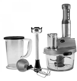 Karaca Mastermaid ProSteel Keukenrobot 2500W – Blender, Hakmolen & Smoothiemaker – 1,5L Glas – Galaxy Grijs — thumbnail 1