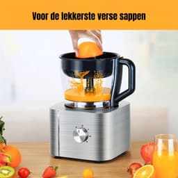 Benelux Select Keukenmachine – Food Processor – Hakmolen – Foodprocessors – 11-in-1 multifunctioneel – 3,2L & 1,5L Kommen — thumbnail 5