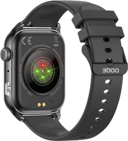 OOQE WATCH PRO 8 - Smartwatch Heren en Dames | Geschikt voor iOS en Android | AMOLED | Notificaties | Gezondheidsanalyse | Sportanalyse | GPS Koppeling | Bellen | Muziek/Audio Luisteren | Ergonomisch | Nederlandstalig | Zwart — thumbnail 3