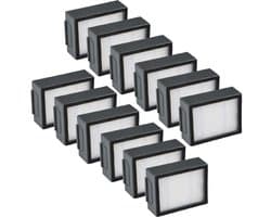 Vitdipy - 12 Stuks - Reserve filters - Robotstofzuigeraccessoires - Compatibel met de iRobot Roomba E, I, J-serie i1 i1+ i3 i3+ i4 i5 i5+i6 i6+ i7 i7+ i8 i8+ E5 E6 E7
