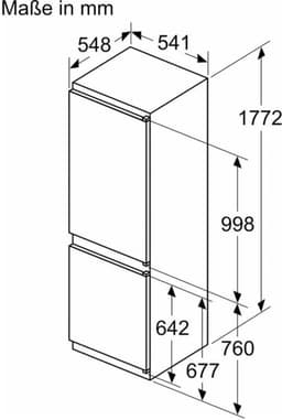 Neff KI5861SE0 | Inbouw koelvriescombinatie | 178 cm — thumbnail 5