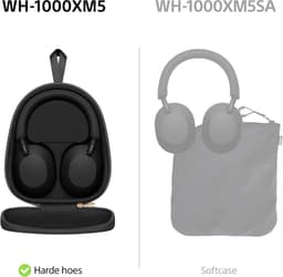 SONY WH1000XM5B.CE7 Over-ear Draadloze hoofdtelefoon met Noise-cancelling Zwart — thumbnail 2