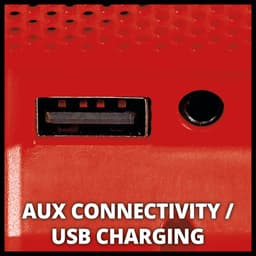 Einhell draadloze luidspreker TC-SR 18 Li BT - Power X-Change, Bluetooth 5.0 — thumbnail 2
