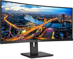 Philips 346B1C - QHD Ultrawide Monitor - USB-C 90W - KVM-Switch - RJ45 - Powersensor - Lichtsensor - 34 Inch - 100hz — thumbnail 5