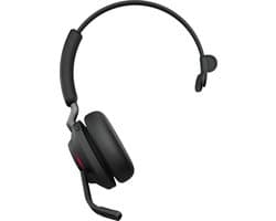 Jabra Evolve2 65 UC Mono - Bluetooth Headset - op oor - omkeerbaar - Bluetooth - USB-A - ruisisolatie