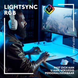 Logitech G502 X Plus - Draadloze Gaming muis - Rechtshandig - Optisch - RGB - Wit — thumbnail 3