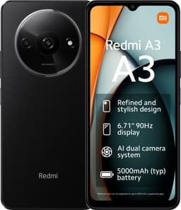 Xiaomi Redmi A3 128GB - Midnight Zwart — thumbnail 1