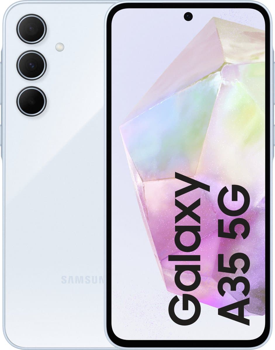 Samsung Galaxy A35 - 256GB - Awesome Iceblue — afbeelding 1