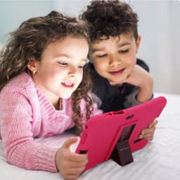 Pritom® Kindertablet – Tablet vanaf 3 jaar – Quad Core Processor - 7 inch Kids Tablet – Andriod 10 – 32 GB – WiFi – Bluetooth – Standaard Educatieve Software Geïnstaleerd – Ontspannend & Leerzaam – Roze — thumbnail 4