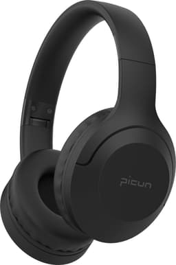Picun B-01S draadloze koptelefoon/hoofdtelefoon – call pick-up - Ingebouwde HD-microfoon – dual devices connected - zwart — thumbnail 2