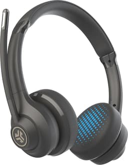 JLab Go Work Headset met Microfoon - Bluetooth - PC Headset Voor Laptop en Computer - 55 uur batterij - USB C aansluiting - Dongle - Draadloze Koptelefoon — thumbnail 2